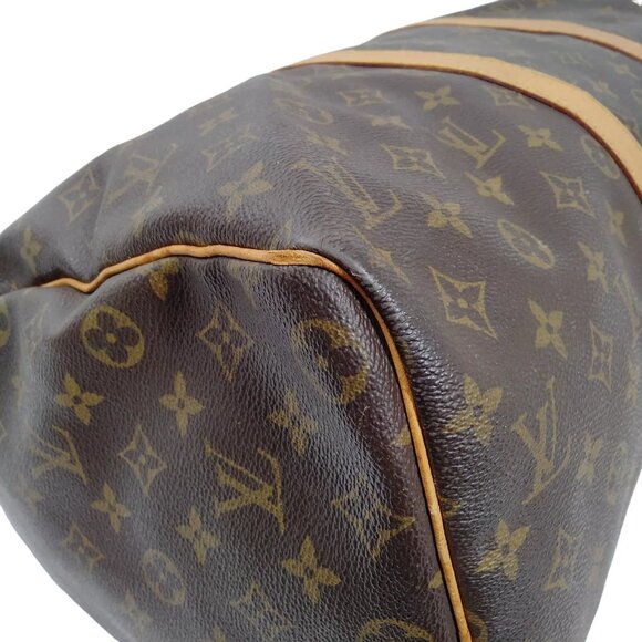 226380AH (S6) Louis Vuitton Travel Bag Keepall 45 Brown Monogram - Picture 5 of 9